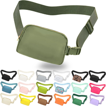 Waist  Running Fanny Pack Women Men Crossbody Belt Bag Bum Adjustable Strap  - £10.81 GBP