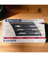 Vtg Staedtler Marsmango 2 Tech Ink 4 Pens Refillable Rechargeable .7 .5 ... - £27.93 GBP