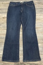 Levi&#39;s 515 Bootcut Jeans Womens Blue Cotton/Elastane Size 32/30 (Actual 34/29.5) - £13.42 GBP