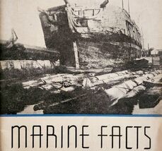 Marine Facts Booklet Peirce &amp; Kilburn PB 1st Edition 1935 Nautical Histo... - $43.41 CAD