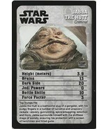JABBA THE HUTT Star Wars Top Trumps Card Game Card by Disney Brand New - £1.36 GBP