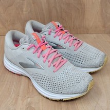 Brooks Revel 2 Women&#39;s Sneakers Sz 9.5 B Gray Pink Running Shoes 1202811B028 - £27.86 GBP