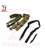 Three 3 Point Tactical Rifle Sling Adjustable 1.2&quot; Shotgun Strap System ... - $12.82 CAD+