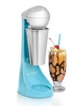 Nostalgia Electric MLKS100BL Two-Speed Milkshake Maker, Blue - £32.15 GBP