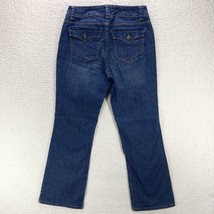 Sonoma Original Fit Bootcut Jean Womens 8 Flap Pocket Stretch Denim Pants 31x29 - £10.53 GBP