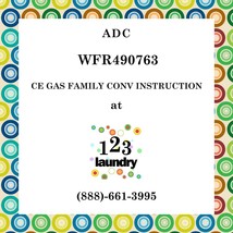 ADC-WFR490763-CE GAS FAMILY CONV INSTRUCTION - $2.23 MXN