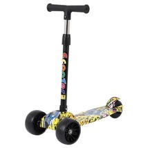 Children Scooter 3 Wheel Scooter With Flash Wheels Kick Scooter Adjustable Heigh - £303.45 GBP