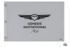 Max Homa Autographed Genesis Invitational Pin Flag UDA - $1,095.00