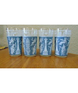 Jeanette Wedgewood Corinthian Blue glasses- set of 8 - €85,28 EUR