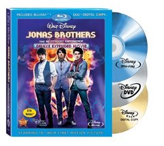 Jonas Brothers: The 3-D Concert Experience (Anaglyph 3D Blu-ray/DVD Combo w/ BD  - £9.23 GBP