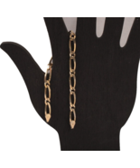 7 Inch Gold Plated Sterling Extender Chain VGC Marked .925 Italy &quot;V&quot; - €12,89 EUR