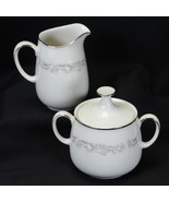 Noritake Marquis 7540 Cream and Sugar Bowl w/Lid - €21,16 EUR