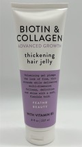 Feathr Beauty Biotin &amp; Collagen Thickening Hair Jelly ~ 8 FL OZ - £18.74 GBP