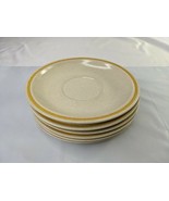 Hearthside Garden Festival Stoneware Saucer Plate 6.5 Inch Lot of 6 - $17.95