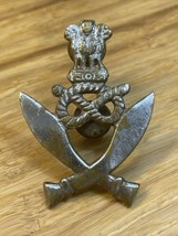 Rare Vintage Ghurka Indian Military Cap Badge Militaria KG JD - £39.56 GBP