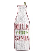 Milk for Santa Christmas Cookies Need Milk Plasma Metal Sign - £23.59 GBP