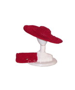 Barbie Silkstone Tressy Fashion Doll Picture HAT PURSE ACCESSORY Set Red... - $10.99