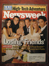 NEWSWEEK October 6 2003 Friends Final Season High Tech Next Frontiers - £6.75 GBP