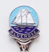 Collector Souvenir Spoon Canada Nova Scotia Bluenose Schooner Cloisonne Emblem - £5.46 GBP