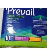 Lot Of 2 Prevail Total Care Underpads, Super Absorbency, 30&quot; x 36&quot;, PK/10 - £11.86 GBP