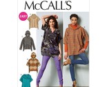 McCall Patterns M66030Y0 Misses&#39; Tops Sewing Pattern, Size Y (XSM-SML-MED) - $4.83