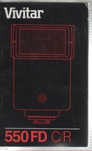 Vivitar 550 FD C/R Manual 1984 - $4.00