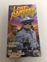 The Lone Ranger Triumph VHS Video Tape Clayton Moore Jay Silverheels - £7.38 GBP