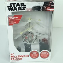 Star Wars RC Plane Drone Millennium Falcon Heliball Disney Sound Lights ... - $20.19