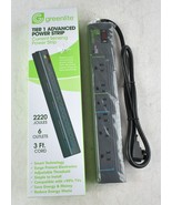*Greenlite Tier 1 Advanced Power Strip 6 Outlets /Current Sensing Power ... - $90.29 MXN
