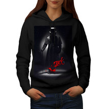 Wellcoda Jack The Ripper Fear Womens Hoodie, Killer Casual Hooded Sweatshirt - £28.52 GBP