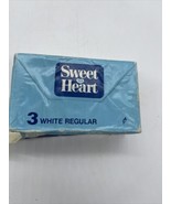 1 Bars of Vintage Sweet Heart Soap sweet mild beauty soap in blue box - £10.45 GBP