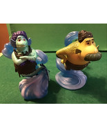 Disney Pixar Luca WATER Figurine Figure Play Toy Cake Topper PVC Lot Of 2 - $225.71 MXN