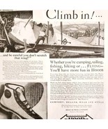 1930 Hood Rubber Company Sandlot Sneakers Advertisement Outdoor Wear Sho... - $19.99