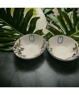 Set of 2 New Papart by Seramik Olive Branch Handcrafted in Turkey Bowls ... - £23.34 GBP