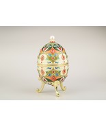 Music Large Faberge Egg Trinket Box  Handmade by Keren Kopal Austrian Cr... - $224.05