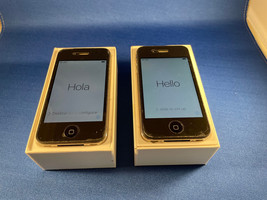 2 Apple iPhone 4s - 32GB - Black (AT&amp;T) A1387 (CDMA + GSM) Original owner!! - £73.95 GBP