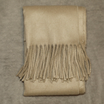 Christian Dior ECHARPES Cashmaire Scarf Fringe Winter Made in Japan Brown - £14.89 GBP