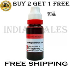 Dr. Reckeweg Strophanthus Mother Tincture Q (20ml) Homeopathic Drop  - $19.99