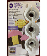 Wilton Cupcake Insert Set Makes Two-Tone Multi-Colored Cupcakes - $19.68