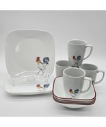 Corelle Country Dawn 12-Pc Dinnerware Set 2015&#39;s - $2,601.87 MXN