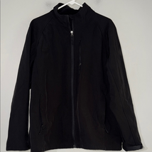 Sleek Black Zip-Up Jacket - $13.72