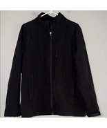 Sleek Black Zip-Up Jacket - $18.84 CAD
