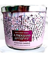 Bath &amp; Body Works A Thousand Wishes 3 Wick Candle 2022 - $38.74 CAD