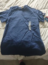 Cherokee XS Women&#39;s Navy Nursing Shirt Scrubs Size XS - £23.37 GBP