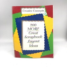 Vintage Papercraft Idea Book, 200 More Great Scrapbook Layout Ideas, Cre... - $14.52