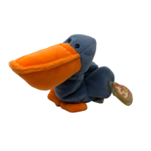 VTG NWT Ty Beanie Baby Scoop Pelican - £51.43 GBP