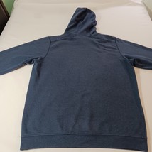 Adidas Men's Blue Cotton Blend Drawstring Pullover Hoodie Sweatshirt Size Large image 15