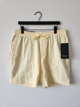Nwt Lululemon Lmch Lemon Yellow Bowline Shorts 8&quot; Linerless Men&#39;s Xl - £58.28 GBP