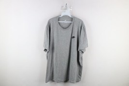 Nike Sportswear Mens 2XL XXL Spell Out Swoosh Short Sleeve T-Shirt Heath... - $29.65