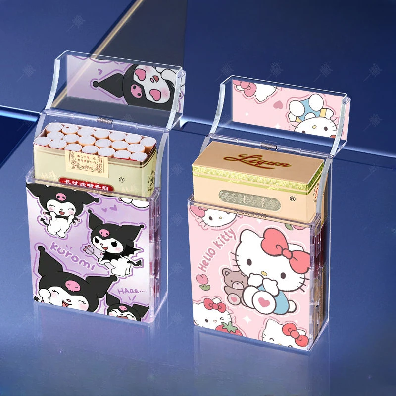 Moroll hello kitty creative cute kawaii exquisite simple anime character cigarette case thumb200